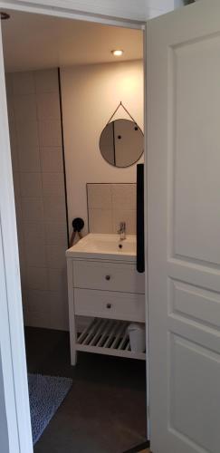 Kúpeľňa v ubytovaní LE BON’HEURE