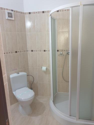 Koupelna v ubytování Hotel MEITNER