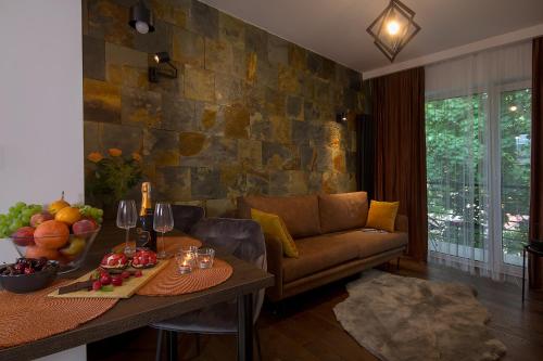 Χώρος καθιστικού στο W&K Apartments - Desire Suite - Faktura VAT, Parking