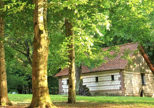 Κήπος έξω από το Domaine de Fresnoy