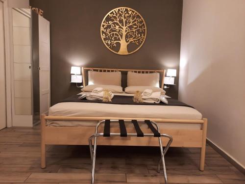 A bed or beds in a room at GELSO HOME
