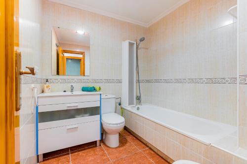 Ванная комната в Apartamento sunrise Correos