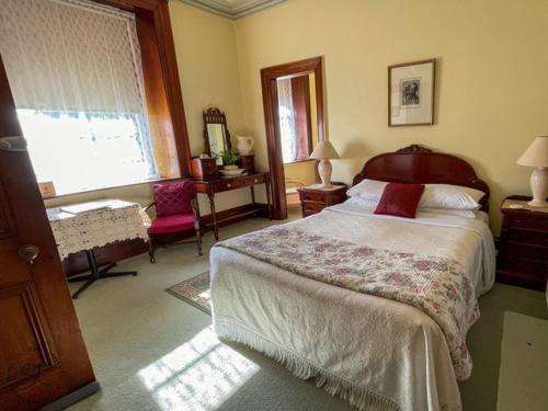 Postel nebo postele na pokoji v ubytování Victoria House