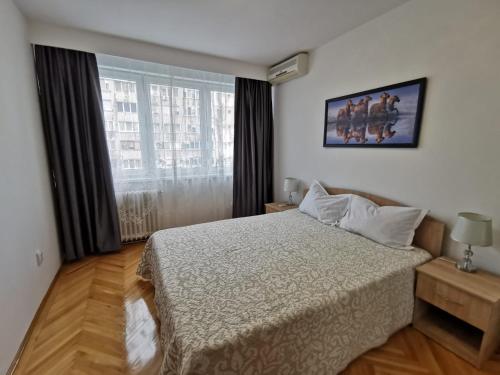 Katil atau katil-katil dalam bilik di Apartament Carla-Maria