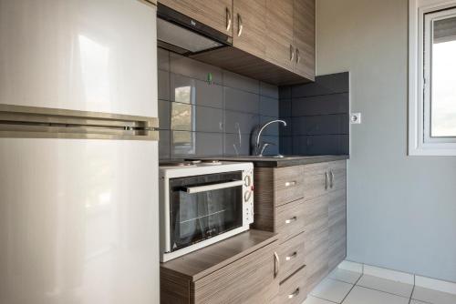 Kjøkken eller kjøkkenkrok på Apartments Aneta's House