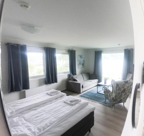 Postel nebo postele na pokoji v ubytování Thon Partner Hotel Mo I Rana