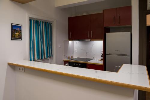 Η κουζίνα ή μικρή κουζίνα στο CHROMA Lodge Rafina