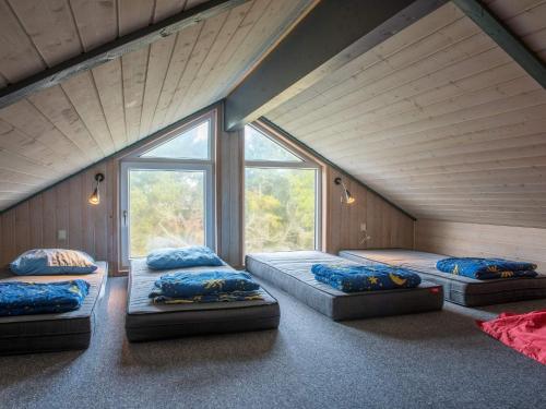 Postel nebo postele na pokoji v ubytování Holiday home Fanø CXVI