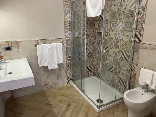 Kúpeľňa v ubytovaní B&B Terrazze Chiaramontane