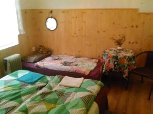 Ένα ή περισσότερα κρεβάτια σε δωμάτιο στο U Tupáčků