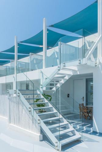 a rendering of a staircase on a house at Blue Harbour Boutique in Ayia Napa