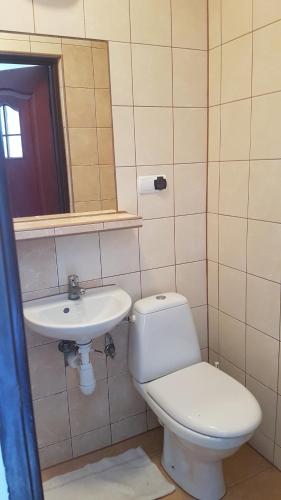 Ένα μπάνιο στο Ośrodek Wypoczynkowy Jasiek