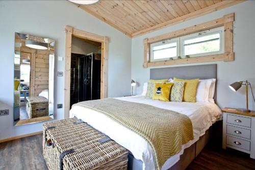 Katil atau katil-katil dalam bilik di Broadpath, Great Field Lodges