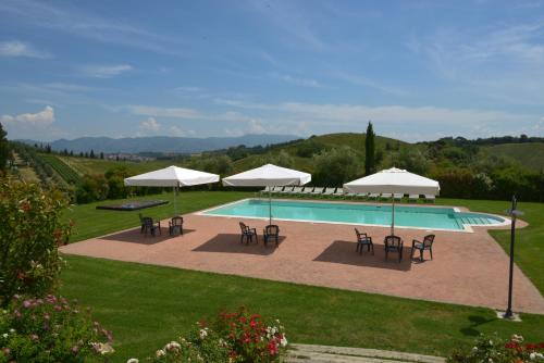 Swimmingpoolen hos eller tæt på Agriturismo Musignano