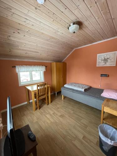 Postel nebo postele na pokoji v ubytování Turistgården Töcksfors