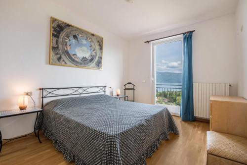 Postel nebo postele na pokoji v ubytování Al Agave sopra