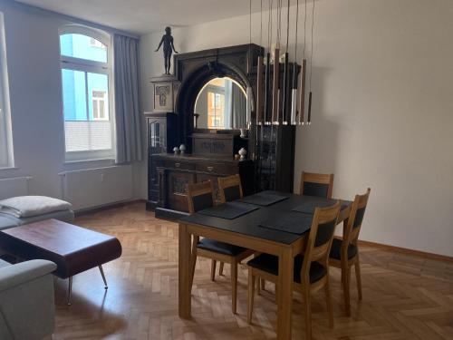 Posezení v ubytování attraktives 2-Zimmer-Apartment im Stadtzentrum