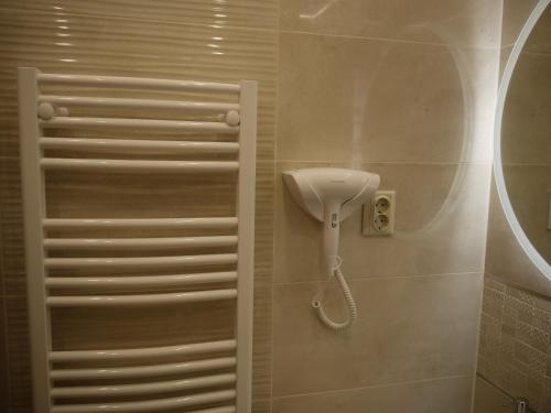 Kúpeľňa v ubytovaní Vízparti SAS Apartman Siófok
