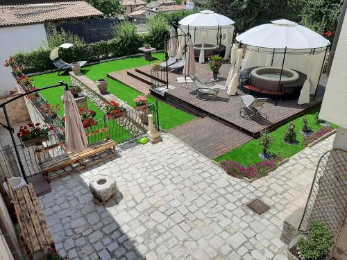 Zahrada ubytování B&B Palazzo La Loggia