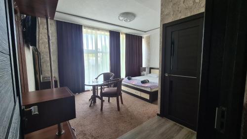 Una cama o camas en una habitación de Hotel Anor