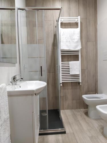 Kúpeľňa v ubytovaní Gelsonero Apartments