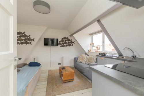 Η κουζίνα ή μικρή κουζίνα στο Zandvoortferienwohnungen