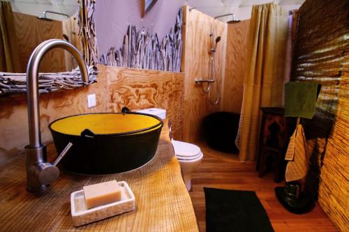 A bathroom at That's life Glamping - Dolomite Experience