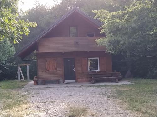 Podklanci-house in the forest
