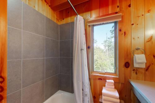 Kylpyhuone majoituspaikassa Bayfront Beaut