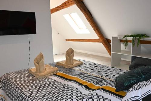 Gallery image of TRAVEL Appartement 10mn Aeroport CDG in Villeneuve-sous-Dammartin