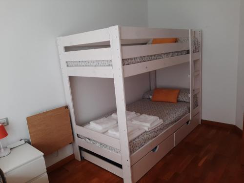 Postel nebo postele na pokoji v ubytování Brisalinda barreiros