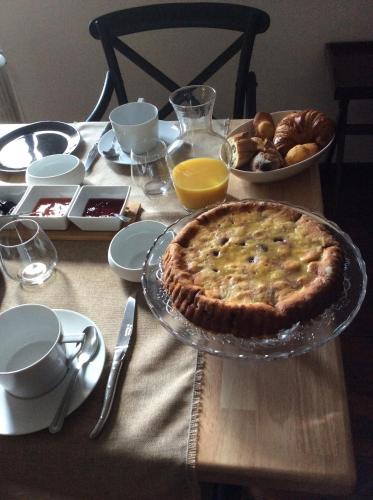 Jídlo v penzionu nebo okolí