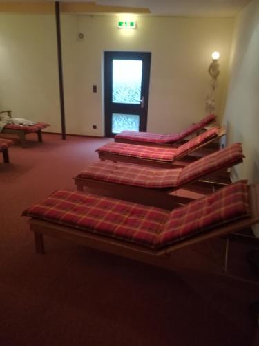 Χώρος καθιστικού στο Apartment Christopherhof 11, Grafenwiesen