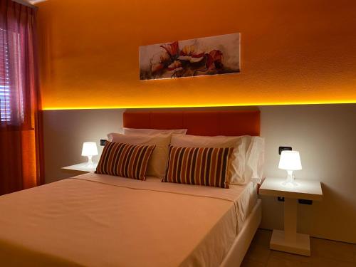 B&B affittacamere Al Vulcanettoにあるベッド