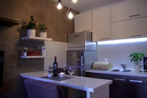 Cucina o angolo cottura di Apartman ANN