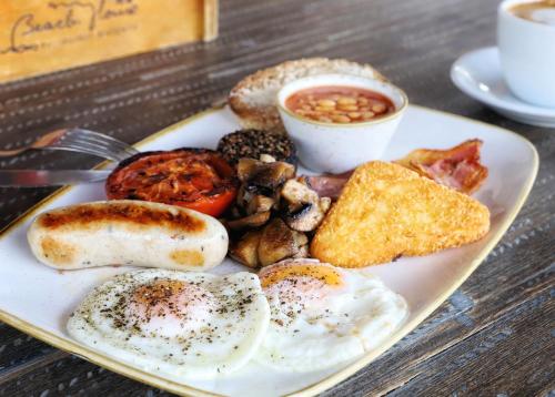 Mad på bed and breakfast-stedet eller i nærheden