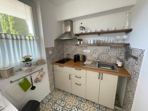 Η κουζίνα ή μικρή κουζίνα στο Pálava House Mikulov