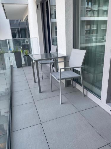 Balkón nebo terasa v ubytování Apartament Międzyzdroje B42
