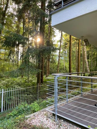 En have udenfor Apartament Golden Tulip