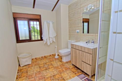 Kúpeľňa v ubytovaní Apartamento Rural Vainilla