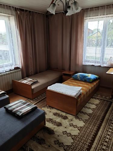 Postel nebo postele na pokoji v ubytování Kwatera27