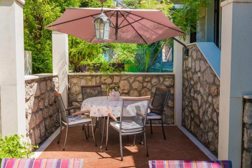 En balkon eller terrasse på Villa Lia