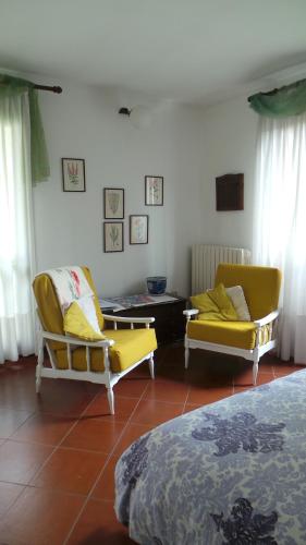 Posezení v ubytování B&B La Rampichina