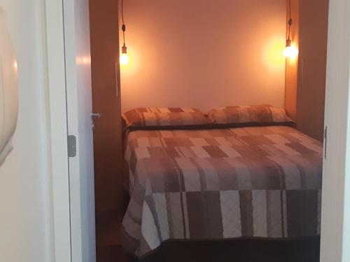 Postel nebo postele na pokoji v ubytování Casa Container