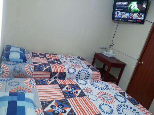 Postel nebo postele na pokoji v ubytování Hotel Ideal, Your House in Quetzaltenango