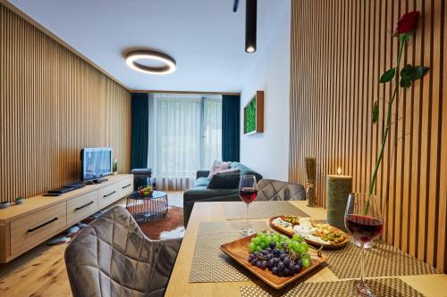 A seating area at RV Apartment Olivine