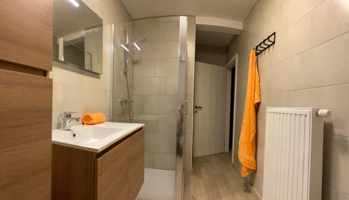 Ванная комната в vakantiehuis zoetendaal