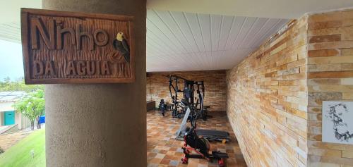 Fitness centrum a/nebo fitness zařízení v ubytování Hotel Santuário das Águias by Nobile