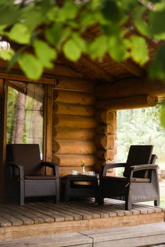 Posezení v ubytování Resort Stariy Prud
