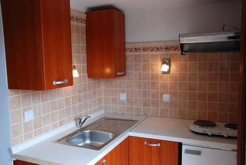 Кухня або міні-кухня у Apartment in Pašman with Seaview, Balcony, Air condition, WIFI (4663-4)